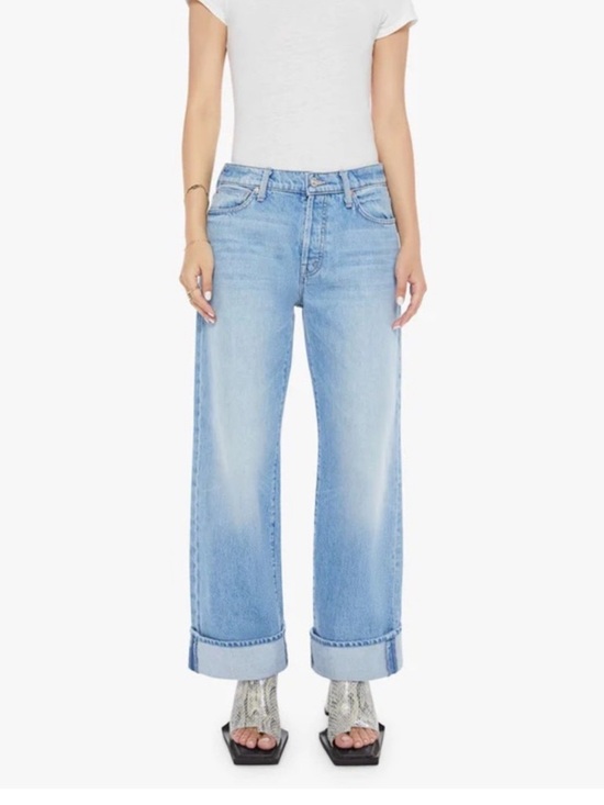 MOTHER Denim - Mother • The Dodger Button Hover Cuff in Funk N Flair